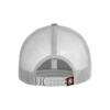 Exmark Light Brown Leather Patch Cap Back Image on white background