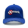 Image of a Blue/White Cap with a Exmark Gear logo on it