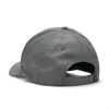 A gray baseball cap with the Exmark logo embroidered on the front left panel.